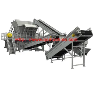 High Efficiency Solar Photovoltaic Panel Recycling Machine Solar Panel Crushing Separator For Metal Recovery