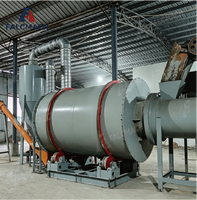 Machine professionnelle d'usine, meilleure machine de séchage du sable, sécheur à tambour rotatif à trois cylindres