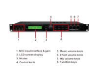 Procesadores multiefectos PARA Karaoke Digital, dispositivo de Audio de promoción, barato