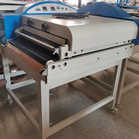 Machine de thermocollage automatique à rouleaux pour bande, largement utilisée en usine, pour le collage de cols, manches et feuilles de tissu, 300, 500, 600