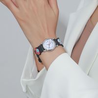 Nouvelle montre à quartz en silicone à motif de dessin animé pour enfants, garçons et filles