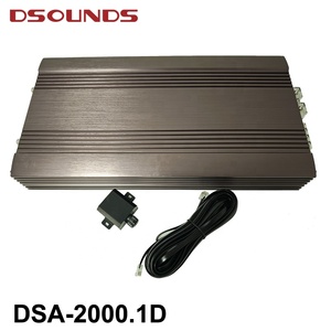 2000Wrms monoblocco <span class=keywords><strong>SPL</strong></span> amplificatore per auto con telecomando cablato per la dominanza dei bassi Audio per auto - Product Image 1