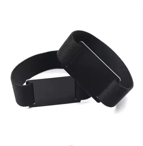 Pulsera tejida de tela Rfid desechable, pulsera de mini tarjeta, pulsera elástica NFC personalizada - Product Image 6