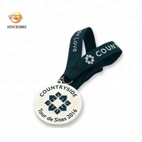 Médailles et trophées personnalisés par le fabricant, médailles de course en alliage de zinc avec logo vierge par sublimation, médailles sportives en métal personnalisées avec ruban