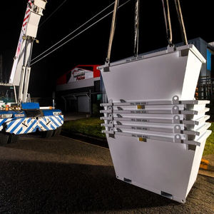 Aanpasbare Afvalcontainer Voor Metaalrecycling Buitenshuis In De Maten 2m3 3m3 4m3 6m3 Afvalverwerkingsmachines - Product Image 6