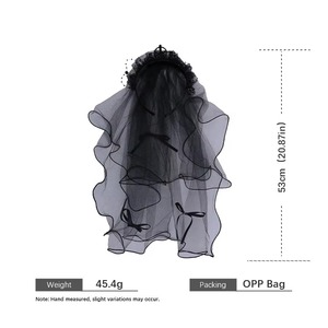 Diademas de Tul para Mujer, Venta Caliente 2025, para Celebración del Festival de Halloween, Elegantes y a la Moda, Disponibles para Pedidos al por Mayor, Accesorios para el Cabello - Product Image 4