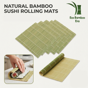 Tapete de Bambú Desechable y Biodegradable para Enrollar <span class=keywords><strong>Sushi</strong></span>, para Restaurantes de <span class=keywords><strong>Sushi</strong></span> - Product Image 1