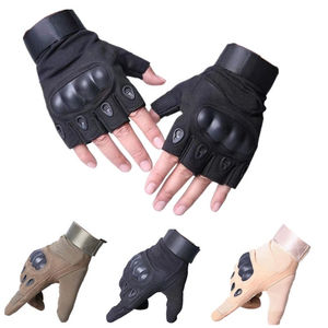Moda yarım parmak kaymaz taktik eldiven koruyucu donanım açık spor Fitness motosiklet egzersiz - Product Image 6