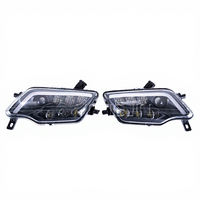 YongJin phare LED Atv Utv phare avec ange blanc pour Honda Pioneer 1000 Talon Rancher 420 Foreman 500 Rubicon 2014-2020