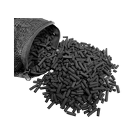 Granulés de charbon actif granulaire Greenland 4 mm (pureté noire 99,9 %) pour la filtration des étangs/extérieurs/d'aquariums