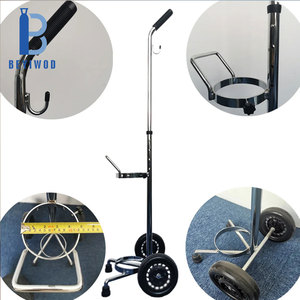 Y tế oxy Xi lanh khí 10L Công suất giá cả cạnh tranh xe đẩy để bán - Product Image 5