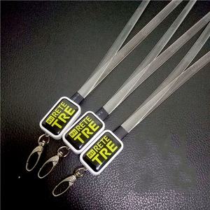 स्टॉक की अगुवाई में फ्लैशिंग लाइट स्ट्रैप लायनर्ड तेजी से शिपिंग टीपू opp 1 टुकड़ा यूव प्रिंटिंग सिलिकॉन लायनर्ड सेल फोन धारक - Product Image 4