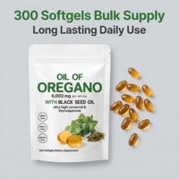 Capsules d'huile d'origan prêtes à être expédiées, formule premium au carvacrol, stimulant immunitaire saisonnier, OEM ODM