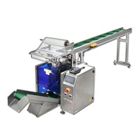 Prix d'usine Mini machine d'emballage à comptage automatique Scellage semi-automatique de sacs en plastique fabriqué en Chine pour film de remplissage alimentaire