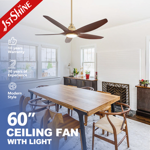 <span class=keywords><strong>Ventilateur</strong></span> de plafond à LED 1stshine <span class=keywords><strong>Ventilateur</strong></span> de plafond intérieur moderne réglable à LED 60 pouces avec télécommande - Product Image 3