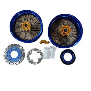 Roues <span class=keywords><strong>Supermoto</strong></span> en alliage d'aluminium de moto de 17 pouces pour Yamaha Yz Yzf 250 450 - Product Image 5