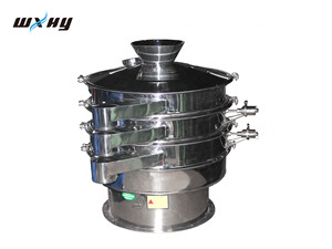 Machine de criblage rotative vibrante haute précision pour poudres, en acier inoxydable 304/316, capacité 100-500 kg/h, prix de gros - Product Image 4