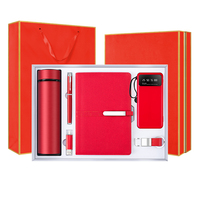 Usine directe A5 Notebook fiole à vide 32G clé USB porte-clés Power Bank stylo-coffret cadeau d'affaires