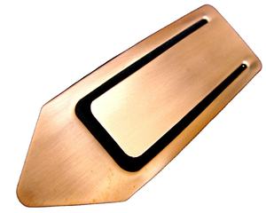 Koreaanse vergulde gouden messing bladwijzer - Product Image 1