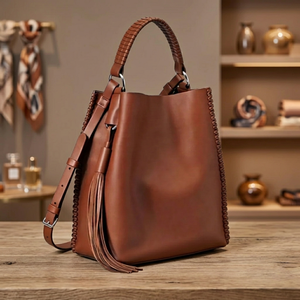 European Style <b>Women's</b> Genuine Leather Clutch Handbag Zipper Closure Lightweight Waterproof Eco-Friendly Anti-Theft - Product Image 5