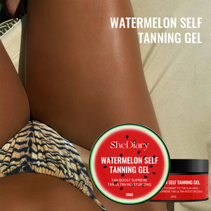 SheDiary OEM Pastèque Sans Soleil Auto Bronzage Stimulant Crème Sunbed Friendly Gel Indoor Sunbed Tanning Accelerator Gel - Product Image 3