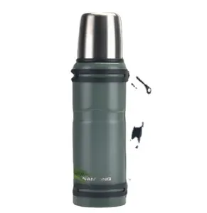 Camping Stainless Steel Sport Vacuum Flask for Outdoor Business with Handle, Wholesale Custom Logo Outdoor&Indoor Canteen Flasks