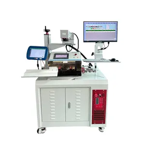 Automatische Draadstripsnij En UV-Lasermarkeermachine