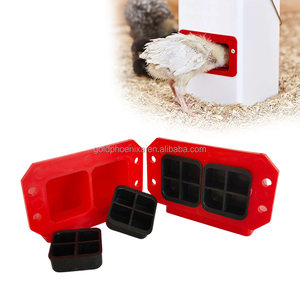 YYC Comederos DIY para Aves <span class=keywords><strong>de</strong></span> Corral y Codornices, para Jardín Trasero, con Portos <span class=keywords><strong>de</strong></span> Alimentación, tipo Cubo - Product Image 1