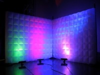 Tente bulle gonflable WINSUN pour événements, scène lumineuse LED, mariages, fêtes et expositions – Direct Usine