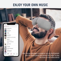 Cadeaux de Noël Pliable Musique Jouant Air Compression Eye Massager Hot Compress Eye Care Device