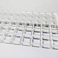 Clavier porte-clés d'usinage CNC personnalisé pour le processus de prototypage rapide de matériel de PC acrylique de cas