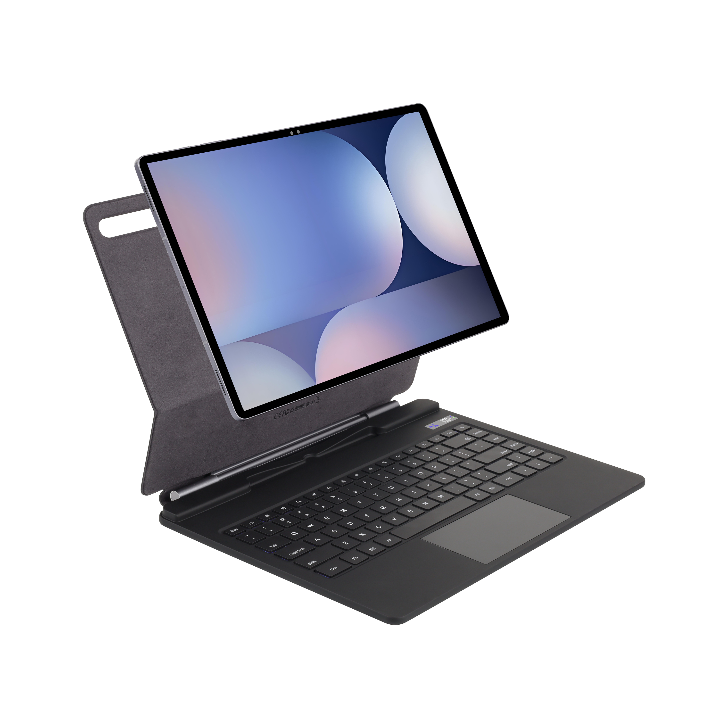 Samsung Tab S10 Ultra Magnetic Keyboard Case with Touch RGB Light 