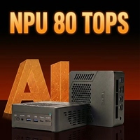 Mini PC AMD Ryzen AI 9 HX 370, 12 Núcleos, 24 Subprocesos, Placa Base Mini ITX, Compatible con Oculink DDR5, para Juegos y Estaciones de Trabajo de IA