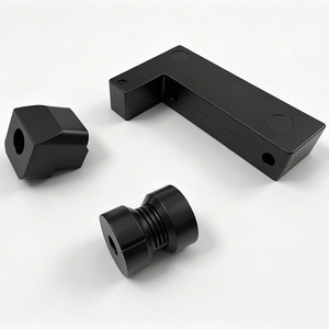 Plastic Parts L Shaped <b>ABS</b> Injection Molding Custom Made Electronic Components - Product Image 1