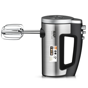 Batteur à main RAF 600W en acier inoxydable, 5 vitesses, moteur 27000 tr/min pour pétrir la pâte, batteur à main pour fouetter - Product Image 3