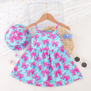 Wholesale Bamboo <strong>Kids</strong> Summer Cute <strong>Dresses</strong> For Girls Custom High Quality <strong>Kids</strong> <strong>Dress</strong> For New Born Girls - Product Image 1