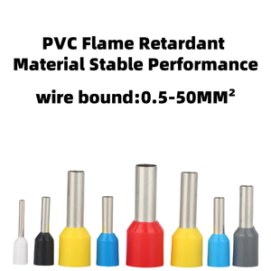 Connecteurs à sertir pour bornes de tube E1508 E2508 E4009 E6012 E10-12, bornes à broches E16-12 E25-16 E35-16 E50-20 E0510 E1012 E1510 E2510 - Product Image 2