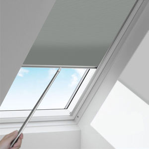 Luce resistente ai raggi UV che blocca il Design a nido d'ape lucernario tapparelle oscuranti tetto inclinato finestre con sistema elettrico facile da montare - Product Image 4