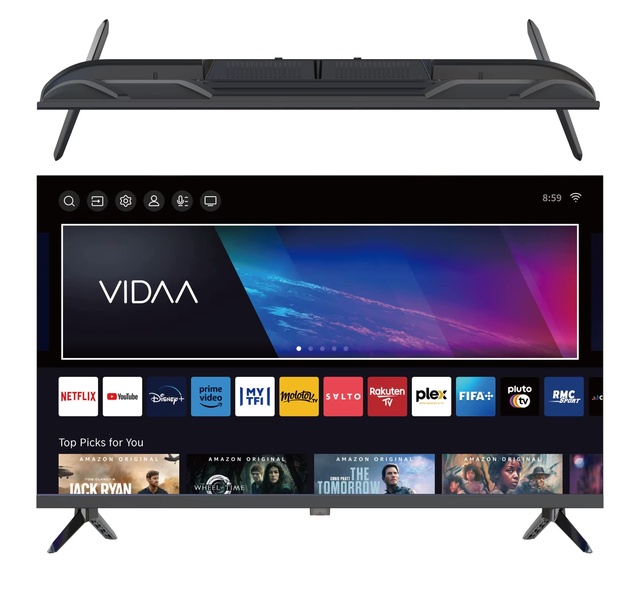 TV OEM Factory 32 40 43inch Double Glass Flat Screen Led Tv Android 55 65inch Smart 2k 4k Tv Televisions