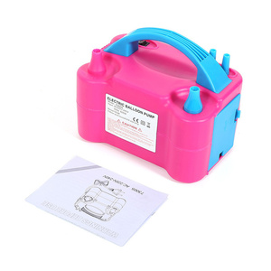 Electric Air balloon Pump Balloons Inflate Automatically ABS Plastic Balloon Pump Machine For Party Supplies
