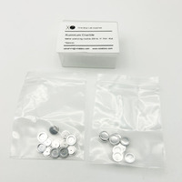 Couvre-crémaillères en aluminium compatibles Mettler 40 µl D6mm*H1.7mm pour l'analyse thermique