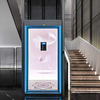 Ascenseur Commercial et Résidentiel à Traction pour Villa, Hôtel, 6 à 8 Personnes, pour 2 à 8 Étages