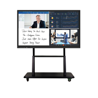 Pizron — panneau blanc intelligent plat 4K, 2-65 pouces, pour salle de conférence, panneau interactif, écran de projecteur