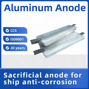 Ánodo de sacrificio de aluminio para anticorrosión del tanque de agua de lastre