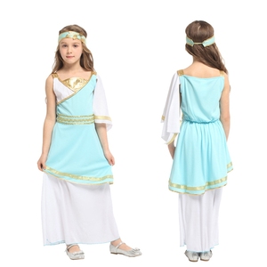 Exquisito y Hermoso Vestido <span class=keywords><strong>de</strong></span> Estilo Gitano <span class=keywords><strong>de</strong></span> Poliéster para Fiesta <span class=keywords><strong>de</strong></span> <span class=keywords><strong>Halloween</strong></span> Infantil, <span class=keywords><strong>Disfraz</strong></span> <span class=keywords><strong>de</strong></span> Cosplay para Niñas - Product Image 3