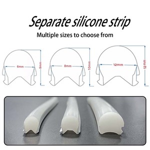 6mm 8mm Neon Flex DC5V 12V không thấm nước linh hoạt Neon LED Strip cho quảng cáo Neon Đăng 3000K 4000K 6500K màu đỏ màu xanh lá cây màu xanh vàng - Product Image 6