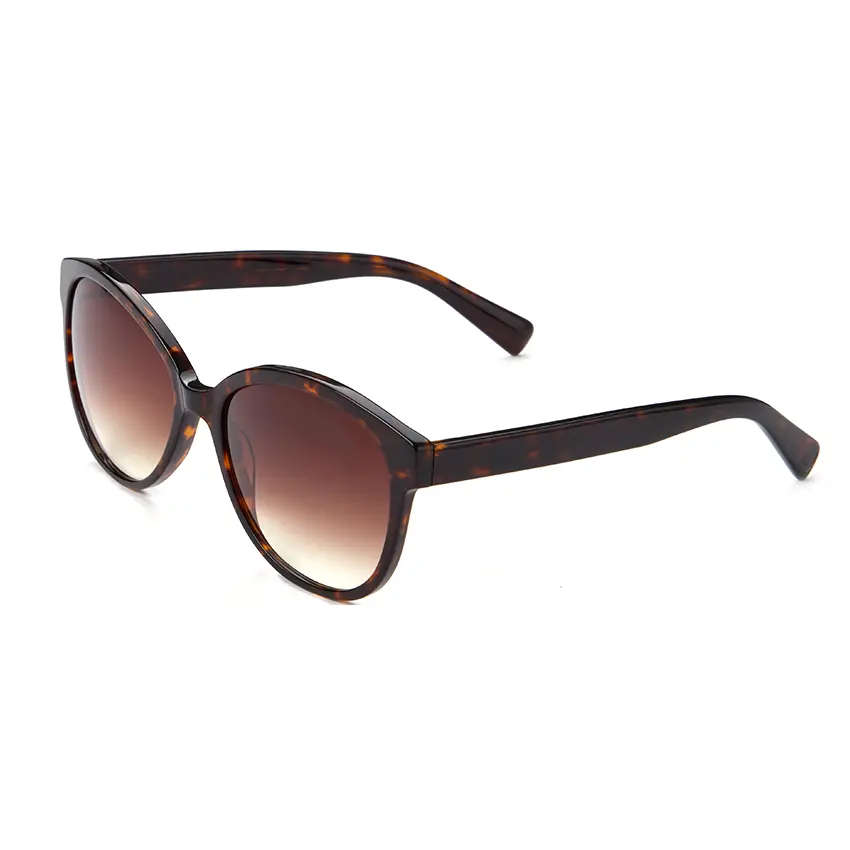 China Manufacturers High Quality Small Oval Sunglasses UV 400 Women Vintage Leopard Eyewear Men Trending Sun Glasses Shades