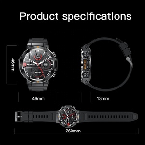 AK61 Smart Watch 1.39inch Screen Heart Rate Blood Oxygen IP68 Waterproof BT Call Men's Sports Health Monitoring Fitness Tracker - Product Image 5