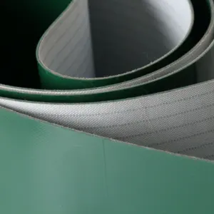 Strip Panduan Anti Selip PVC, Sabuk Konveyor Angkat Trapezoid untuk Industri