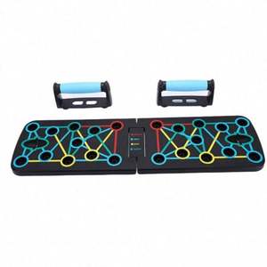 11 Uds multifuncional Fitness nuevo tipo aparato Abdominal músculo pecho músculo plegable Tabla de entrenamiento - Product Image 5